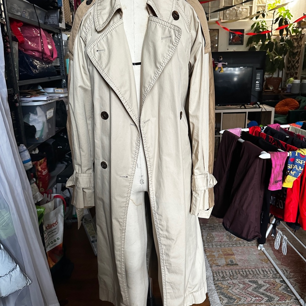 Acne Studios Two-tone Trench Coat